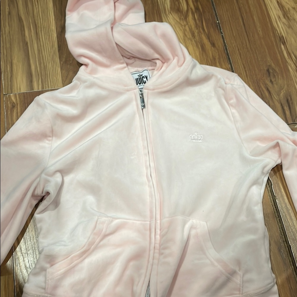 Juicy Couture Kids Pink Hoodie